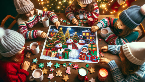 kids holiday puzzles