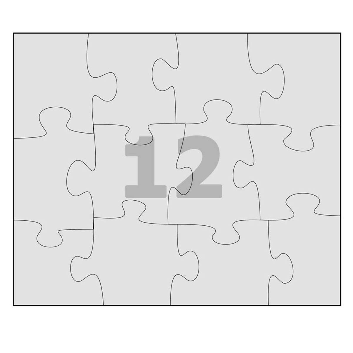 12 x 12 Puzzle Plaque