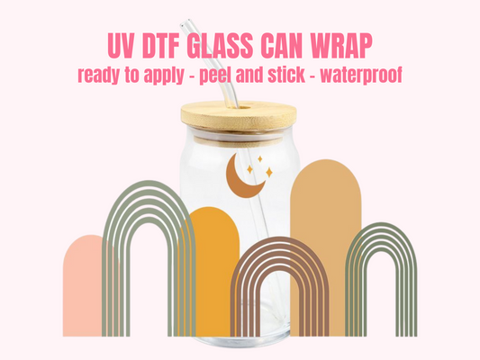 UV DTF WRAP Dreamer Rainbow RE10 – One Stop Cups