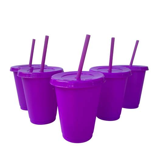 16oz Black Matte Cold Cups – One Stop Cups