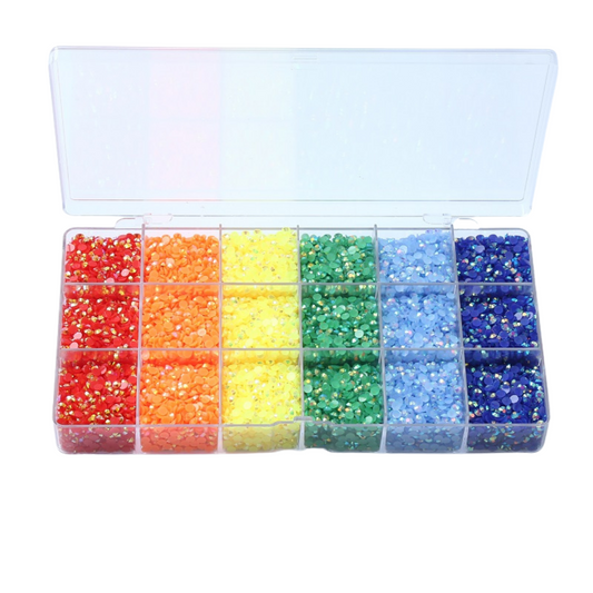 Love Me 6 Colors Jelly Rhinestone Kit – One Stop Cups