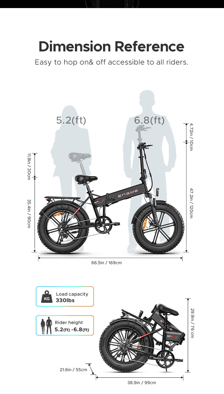 Engwe EP-2 Pro Version 2022 * Combo 2 vélos électriques – Buybestgear