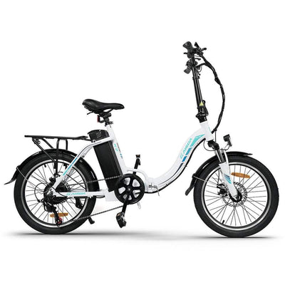 Kaisda K7 250W 20" Foldable Step-through Electric Trekking Bike 12.5AH 25km/h 100km - Buybestgear