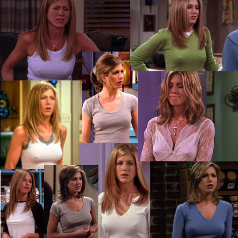 rachel from friends - what is it with saying the word nipple - non disclosure apparel - nipple concealing bralette