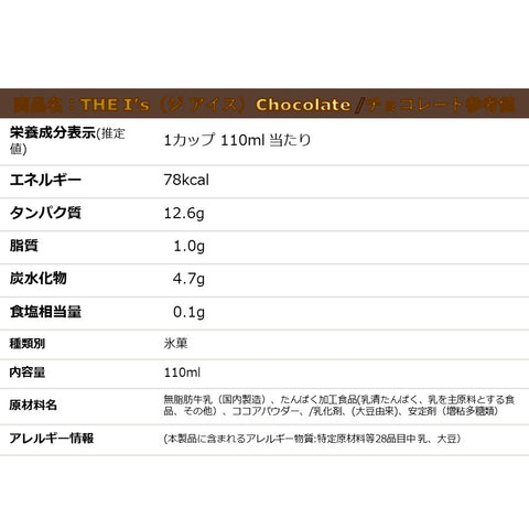 栄養成分表