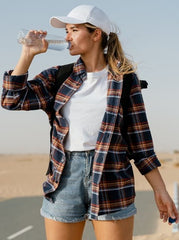 A woman drinking water to stay hydrated