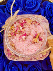 Pink Mimosa Bath Salt Soap