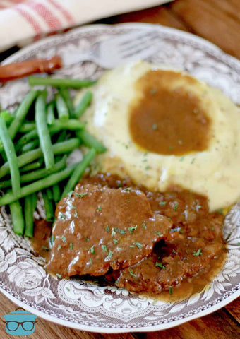 Crock Pot Cubed Steak and Gravy