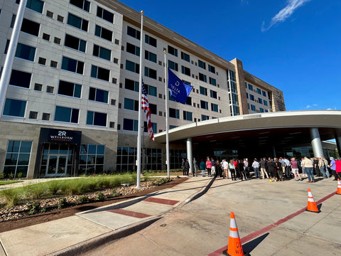 Wellborn 2R Steakhouse at the new Delta Hotel by Marriott in Wichita Falls ribbon cutting ceremony.