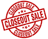 Closeout Sale!