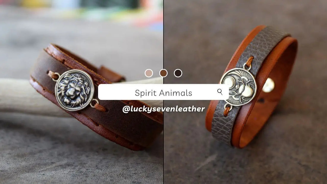 Our best leather bracelets to connect with your spirit animal –  luckysevenleather
