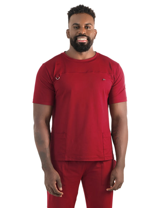 Scrub Masculino Neo Soft Bordô