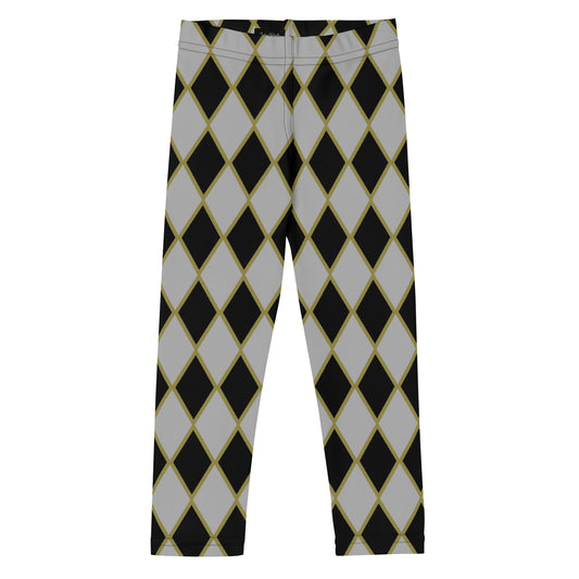 Black and Cream Horizontal Striped Children's Legging, from the