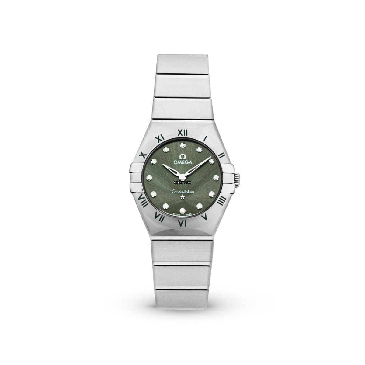 Constellation Quartz 13110286060001 Green Dial, Bracelet