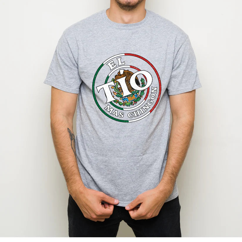El Tio mas chingon Clear Film Screen Print