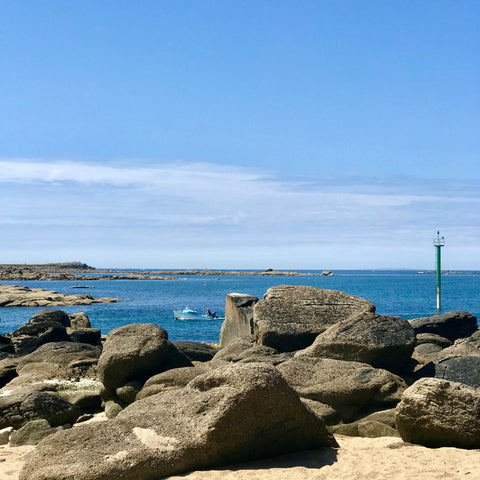 Entrée du port de Lanildut