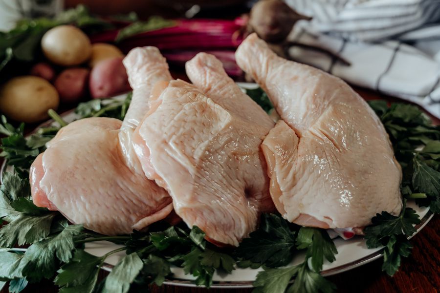 Image of South Carolina Soy-Free; Pasture-Raised Chicken Parts- Ships Separately (25lbs)