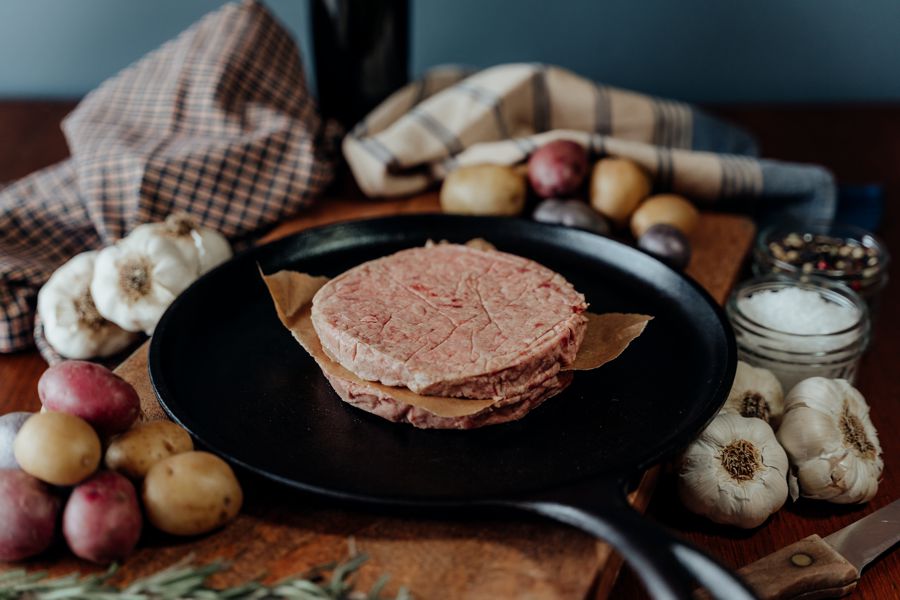 Image of Beef, Patties - 2 (6oz) 55% lean for Keto Diet