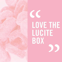 Love the lucite box