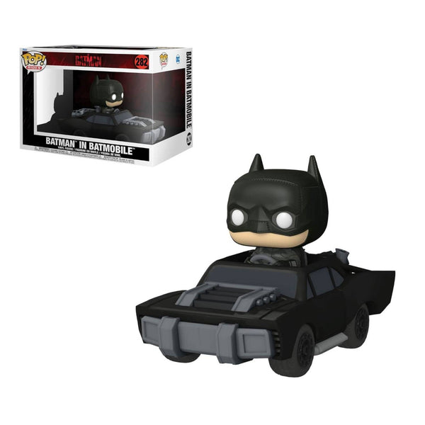 The Batman in Batmobile Pop #282 – Titan Pops