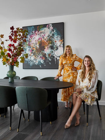 Image of Melanie Blair Webster and Melinda Rayden, interior design experts