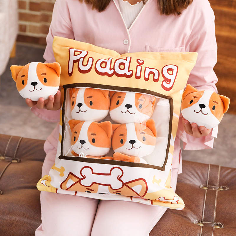 A Bag of Kawaii Shiba Inu Plush Toy toy triver