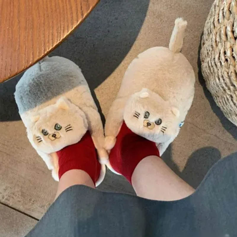 Cute Cat Slippers toy triver