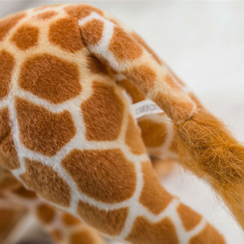 Jouets en peluche girafe Kawaii, animaux en peluche, poupée, cadeaux pour enfants, décoration de chambre mignonne, accessoires photo, jouet triver