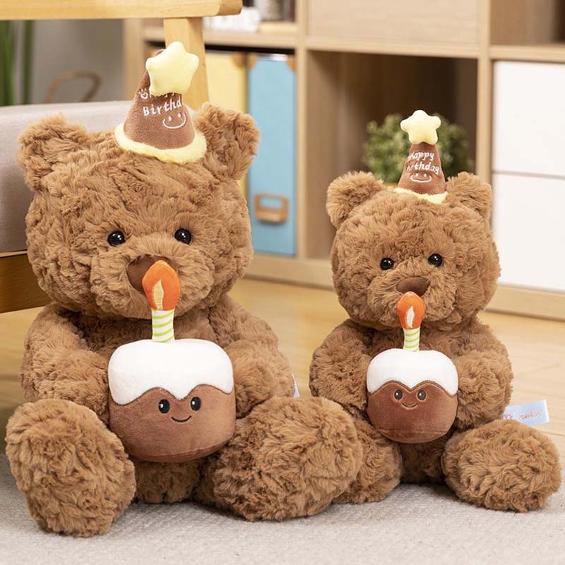 Happy Birthday Teddy Bear Plush Toy toy triver