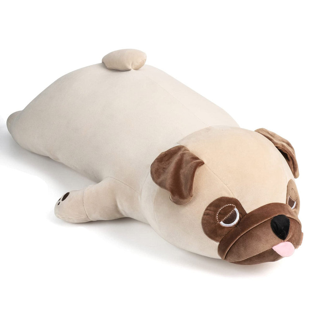 Kawaii Lazy Pug Stuffed Animal Dog Plush Toy toy triver