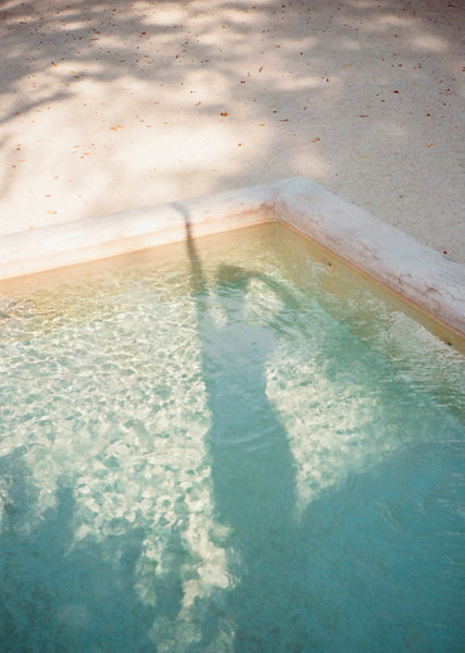 Vacation mornings positive habit: put on bikini and head to the pool