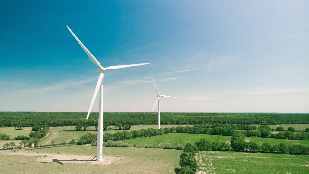 Windkraftanlagen in Bourneuf-en-Retz, Frankreich – Bild von Thomas Reaubourg