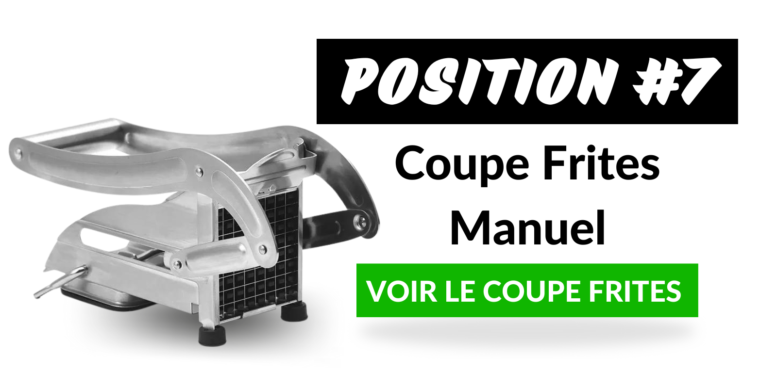 Coupe Frites Manuel