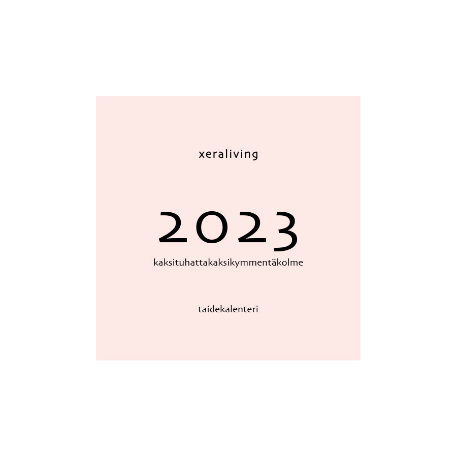 Art calendar 2023 – Xeraliving