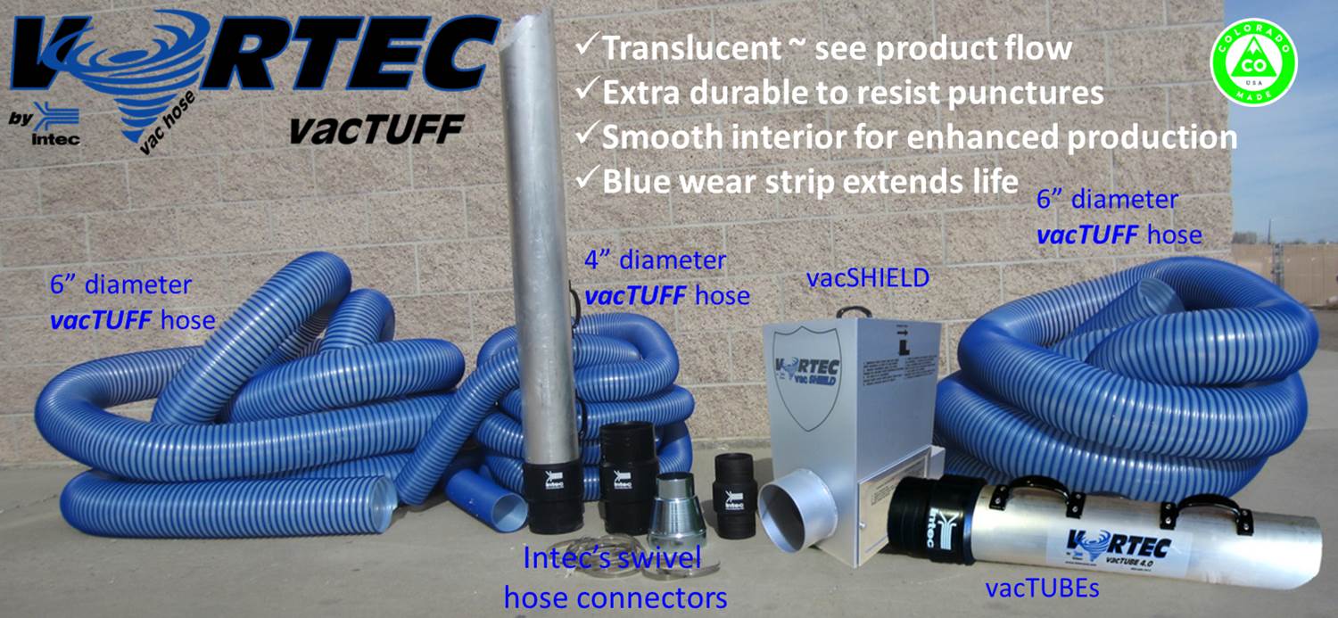 Intec 75056 100 4.2 VORTEC vacTUFF Vacuum Hose Package