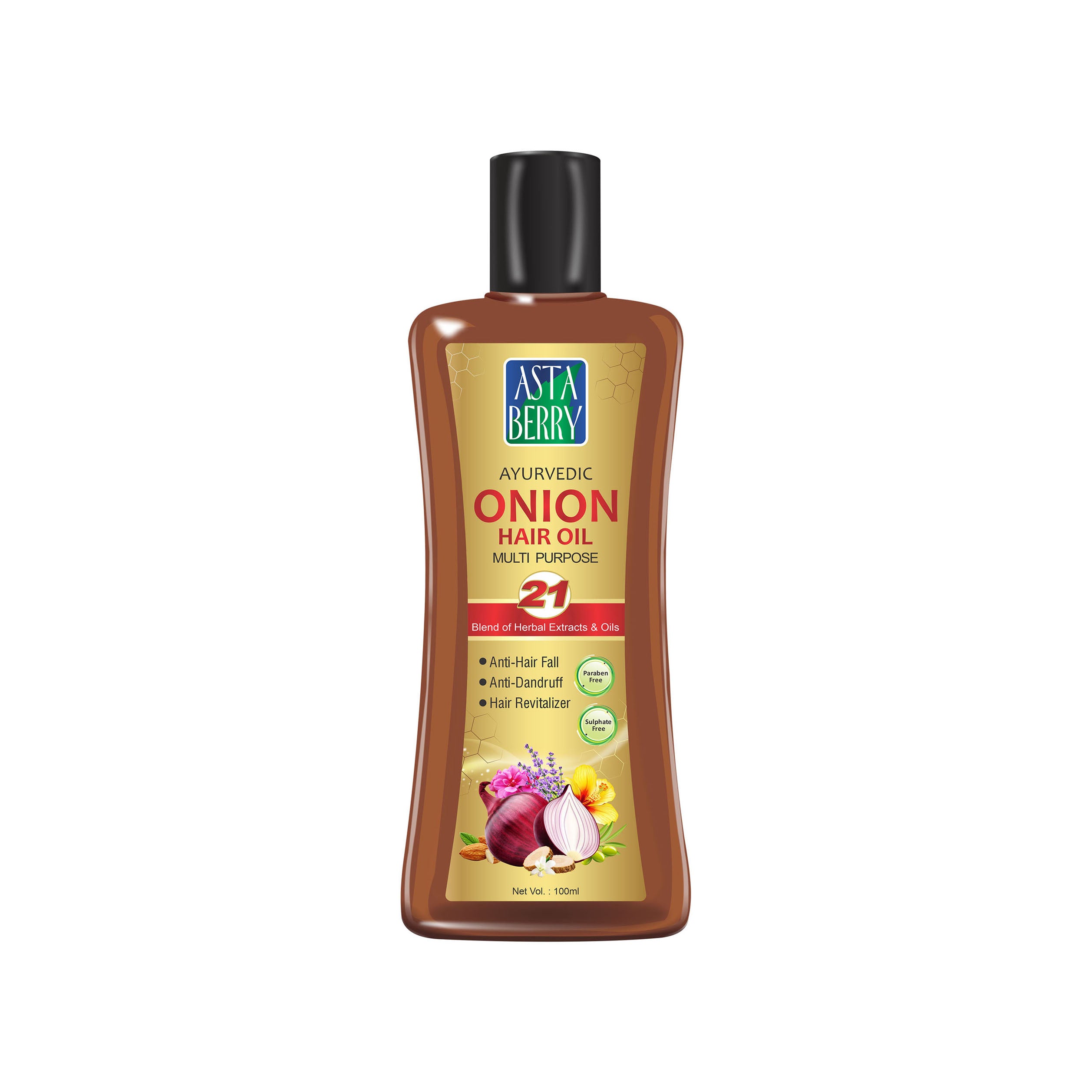 Ustraa Ayurvedic Hair Oil  Anti Hair Fall Shampoo Combo