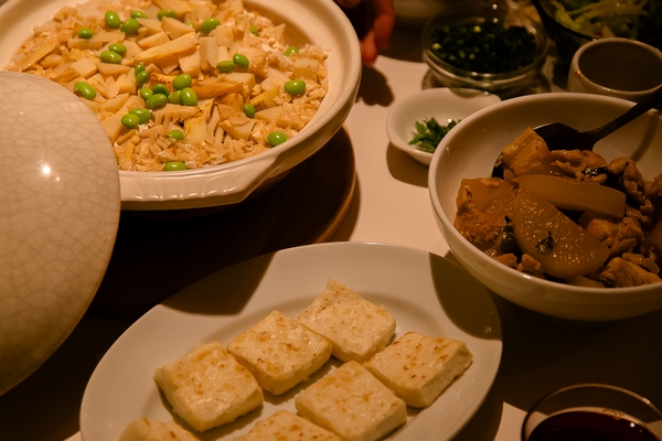 あのマルチボウルでたけのこご飯