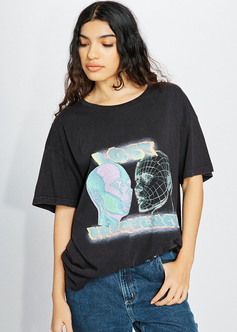 Mini LA City Tee - Black