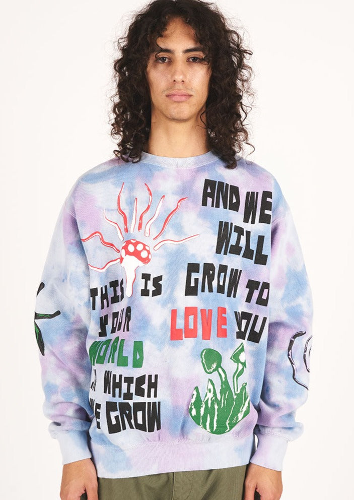 Universal Love Puff Print Sweatshirt – Coney Island Picnic