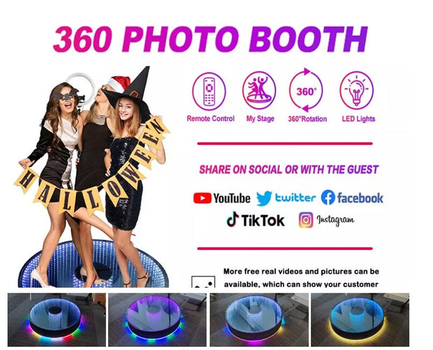 How Does a 360 Photo Booth Work. 360 photo booths are actually video…, by  Chacktok