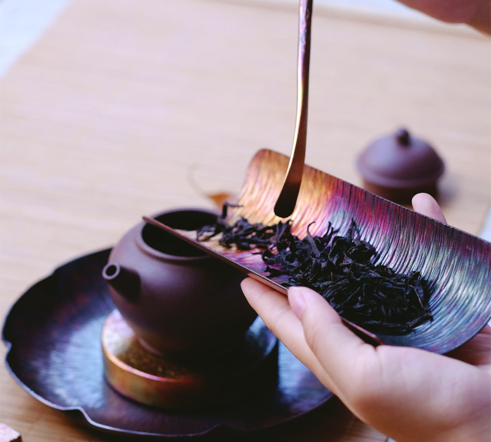 dry flower petals, tea making technique 