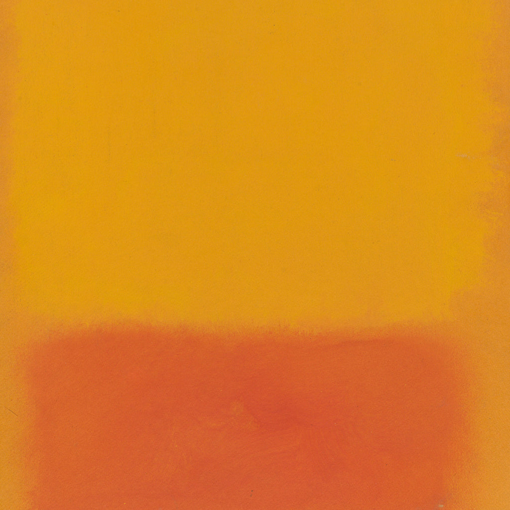 mark rothko, abstract painting, yellow, orange, red