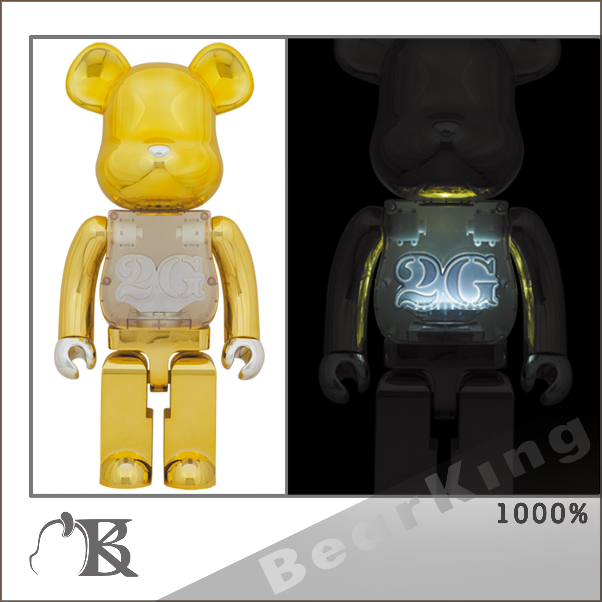 BE@RBRICK 2G REVERSE 1000％ ベアブリック-