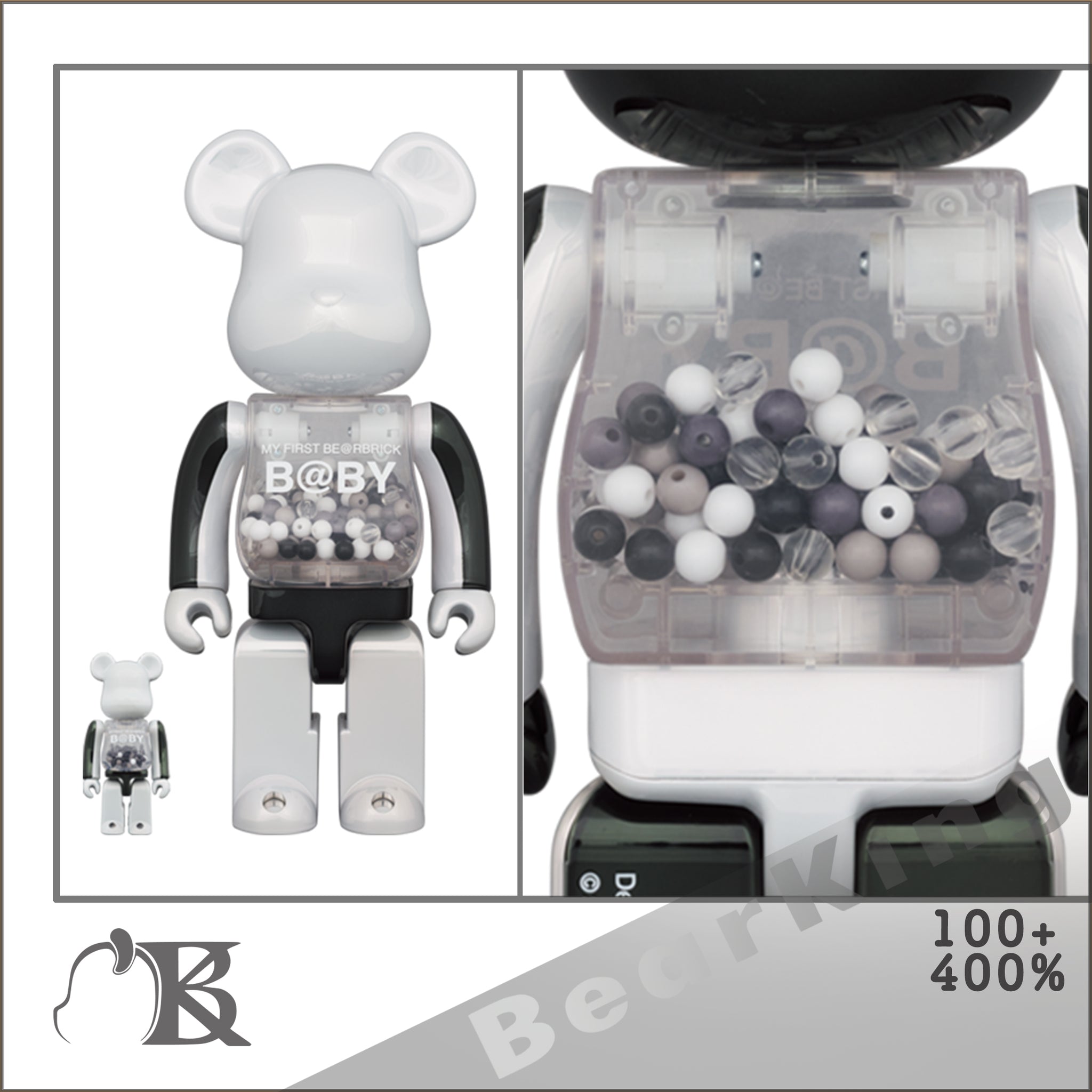 BE@RBRICK B@BY BLACK & WHITE 400 100その他
