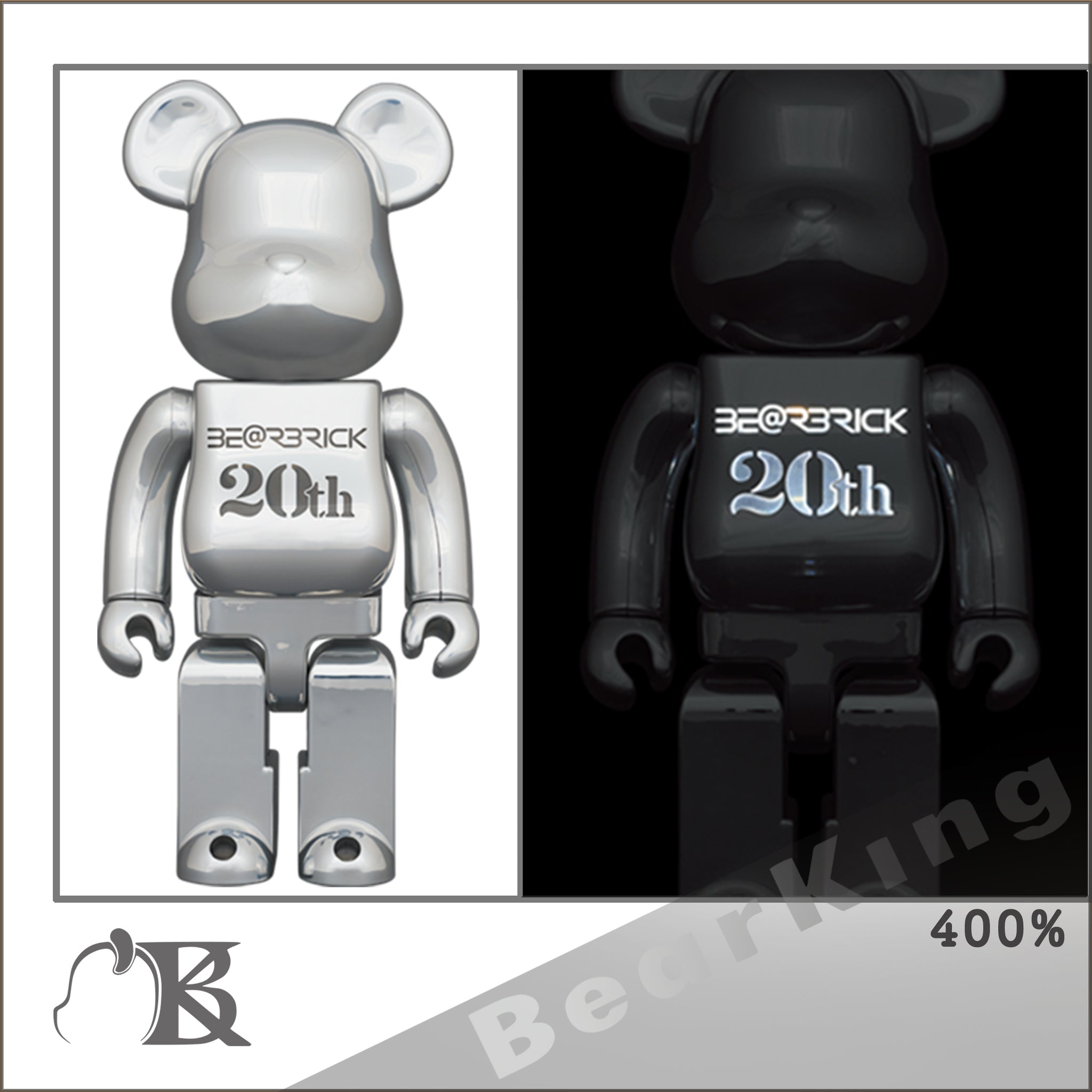 【キャンセル】 MEDICOM TOY - BE@RBRICK 20th Anniversary 400%の通販 by ミミのshop