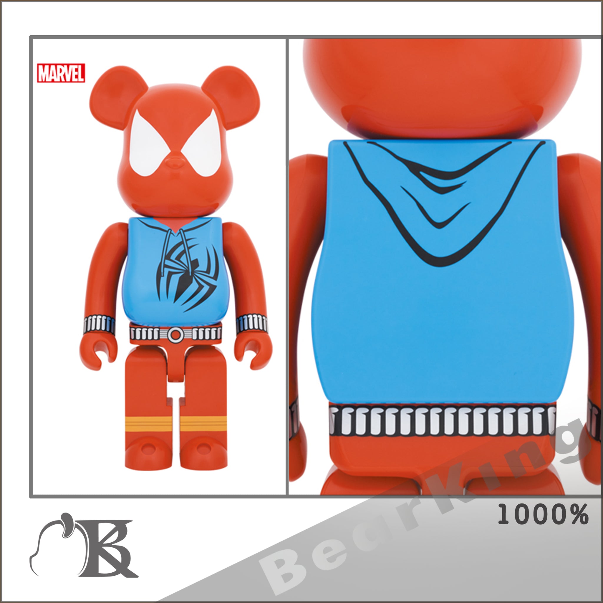 BE@RBRICK SCARLET SPIDER 1000％