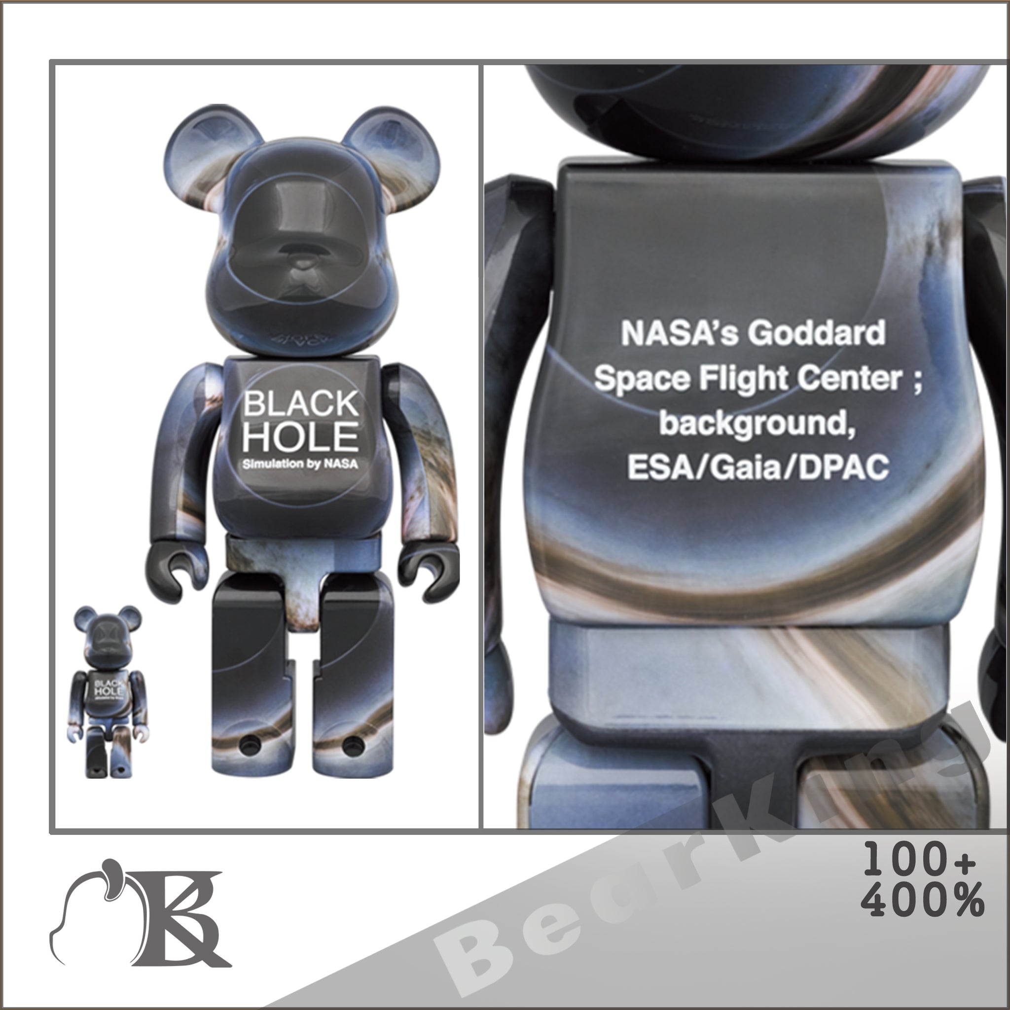 冬の華 BE@RBRICK BLACK HOLE 100％ & 400％ 新品 - 通販