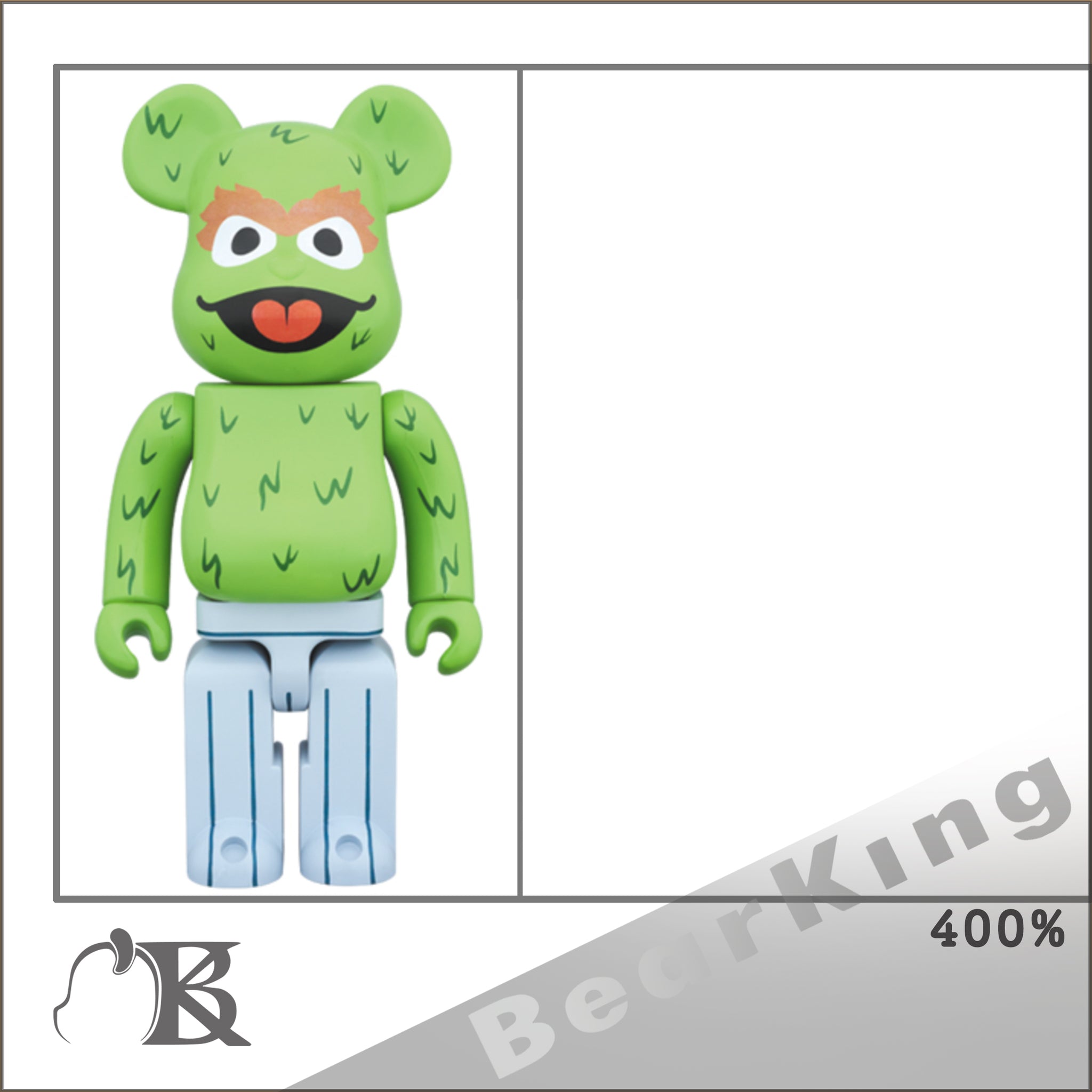 BE@RBRICK OSCAR THE GROUCH 400％ キャラクターグッズ