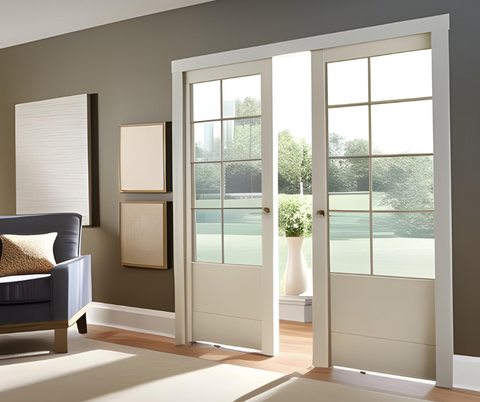 The Advantages Of Pocket French Doors | Glass | Wood | Panel | Interior Doors | Best Prices and Savings | Buy Door Online