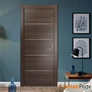 1 Panel Shaker Style Bypass Closet Sliding Door (Oak Solid Wood) HSSB- 000, On Stock Ready to Go